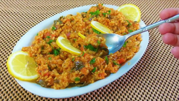 فتة ورق العنب