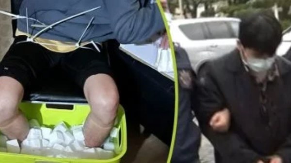 شاب تايواني يفقد قدميه بسبب حيلة تأمين مروعة.. شاهد ماذا حدث له؟