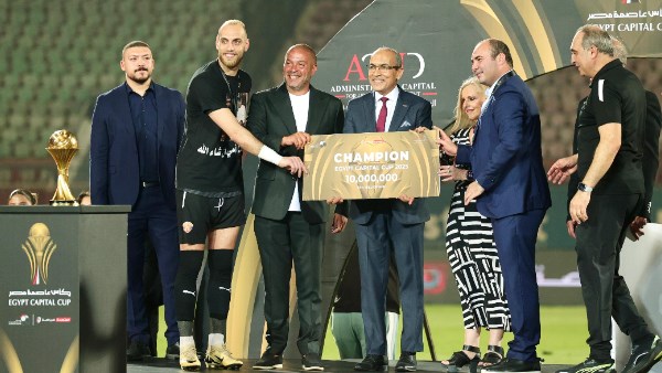 أحمد جلال: فوز سيراميكا كليوباترا بكأس العاصمة تتويج لموسم استثنائي