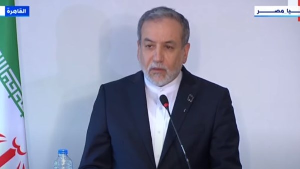 وزير الخارجية الإيراني: نثمن دور مصر وقطر لوقف النار بغزة