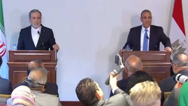 وزير الخارجية المصري والإيراني