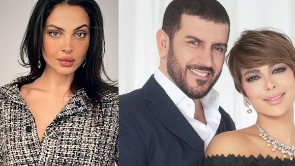 أصالة وزوجها وطليقته مارتا حامد 