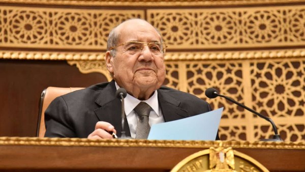 المستشار عبد الوهاب عبد الرازق رئيس مجلس الشيوخ