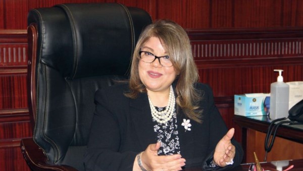   النائبة فيبي فوزي وكيل مجلس الشيوخ 