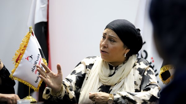  الدكتورة ماجدة الهلباوي ، أمينة حزب الاتحاد بالإسكندرية