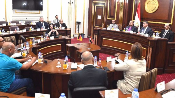 حقوق إنسان النواب تلتقي وفد الحوار المصري الألماني