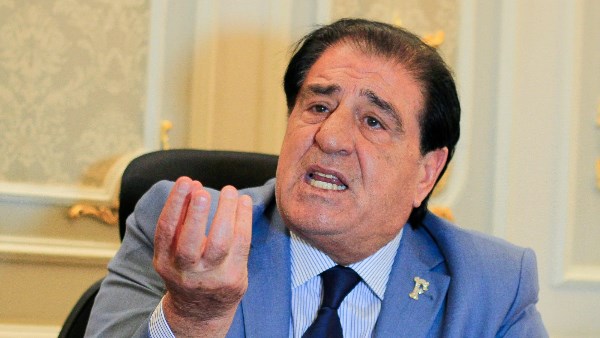 النائب أحمد فؤاد أباظة رئيس لجنة الشئون العربية بمجلس النواب