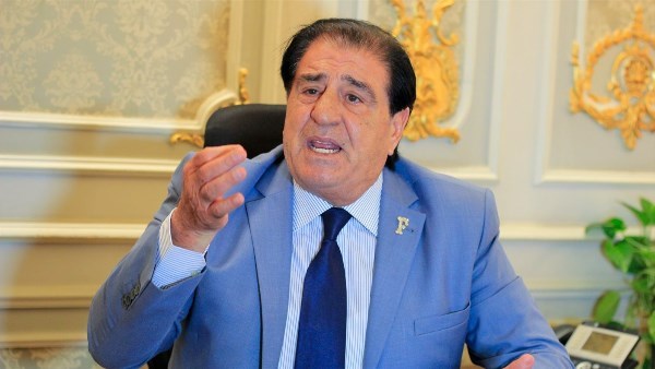 النائب أحمد فؤاد أباظة رئيس لجنة الشئون العربية بمجلس النواب