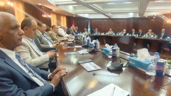 وفد محلية النواب في الديوان العام لمحافظة الإسكندرية