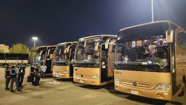 اتوبيسات نقل الحجاج