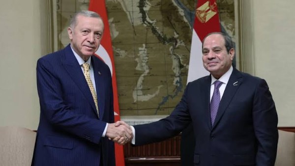 الرئيس السيسي والرئيس التركي 