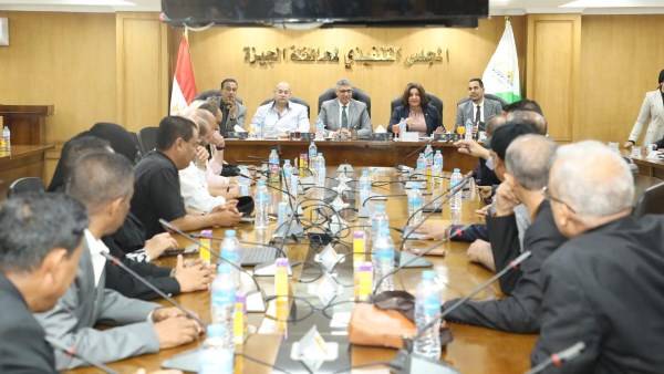 محافظ الجيزة يلتقي الوفد اليمني التابع للمنظمة العربية للتنمية الإدارية