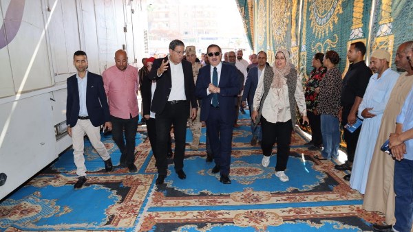 محافظ المنوفية يدشن مبادرة الكشف المبكر عن الأورام السرطانية.. والعلاج بالمجان