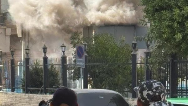 حريق في كشك كهرباء في المنوفية 