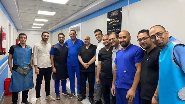 إنقاذ حياة مريضة مصابة بجلطة مخية حادة  بتدخل دقيق وعاجل بمستشفيات جامعة المنوفية