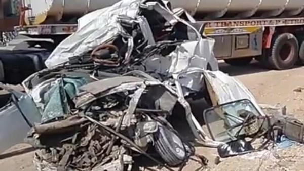 حادث الطريق الإقليمي في المنوفية 