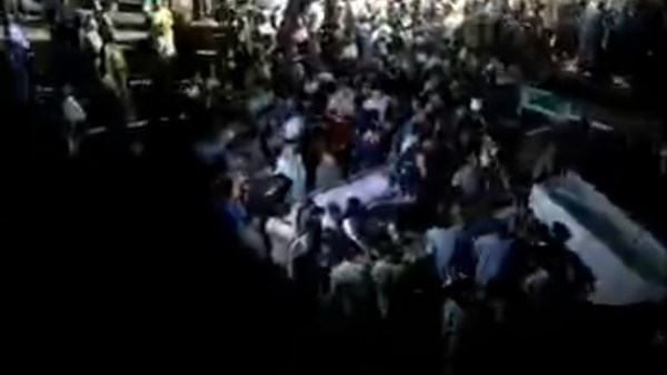 جنازة ضحايا الطريق الإقليمي في المنوفية 