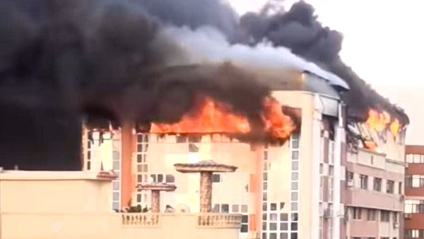 قبل اليوم الدراسي.. حريق هائل في إحدى المدارس بالإسكندرية| صور