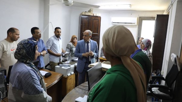 محافظ المنيا يتابع ملف تقنين أراضي أملاك الدولة 