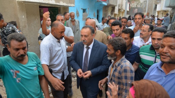محافظ أسيوط يتابع أعمال تطوير منطقة المصلى 