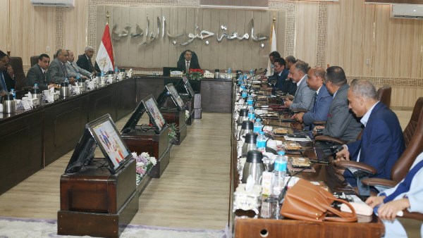 مجلس جامعة جنوب الوادى