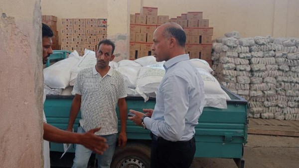 حملات تموينية بقنا