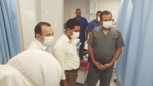 وكيل وزارة الصحة يتابع سير العمل بالمستشفيات في ثاني أيام عيد الأضحى 