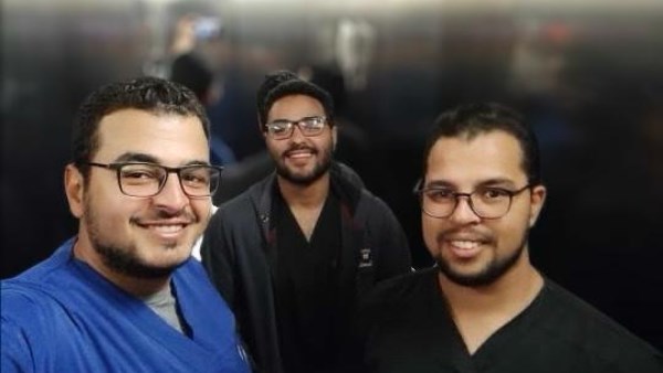 الفريق الطبي بالمستشفى 