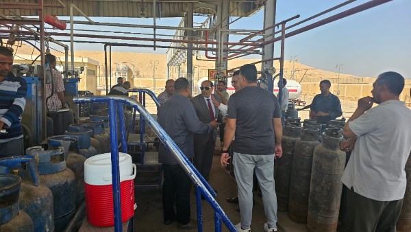 حملات مفاجئة للتفتيش على أسطوانات البوتاجاز بالطود لضمان مطابقتها للوزن القانوني