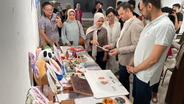 ختام ورشة عمل الحرف التقليدية المستوحاة من التراث المصري والصيني بجامعة الأقصر