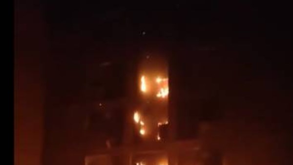 السيطرة على حريق فى عقار باسوان