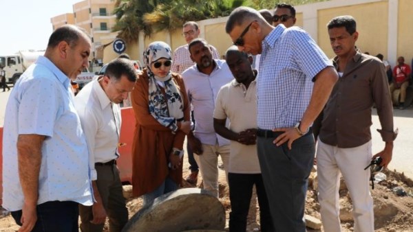 جولة محافظ أسوان 