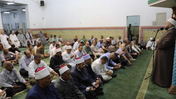 احتفال شهد لواء دكتور إسماعيل كمال محافظ أسوان نائباً عن الرئيس عبد الفتاح السيسى رئيس الجمهورية إحتفال مديرية الأوقاف بالعام الهجرى الجديد