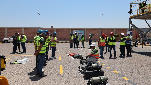 دورة تدريبية حول التعامل مع الأماكن المغلقة