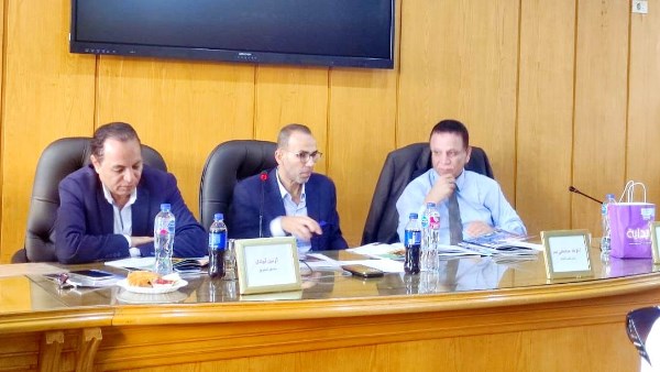 مناقشة مشروعات تخرج إعلام الاسكندرية