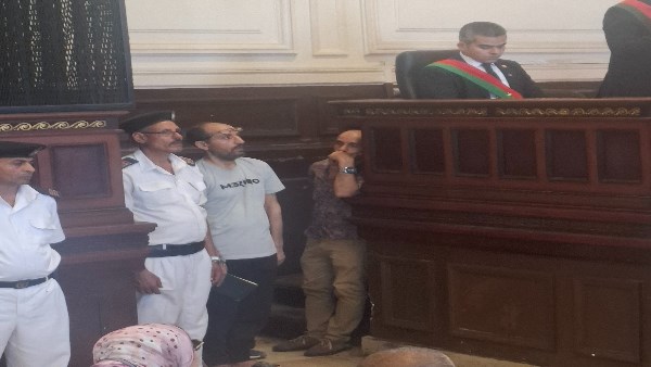 سفاح المعمورة خلال جلسة محاكمته