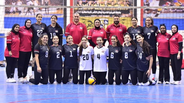 منتخب شابات الطائرة