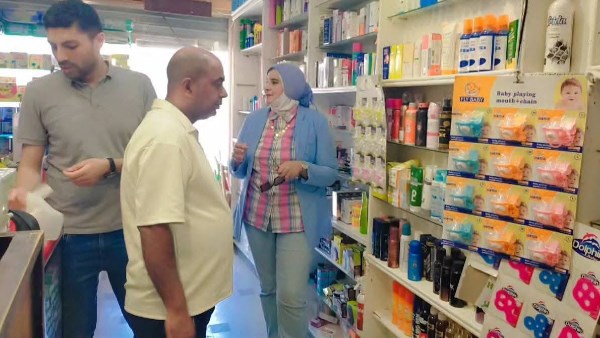 مدير  تموين مطروح  خلال الجملة 