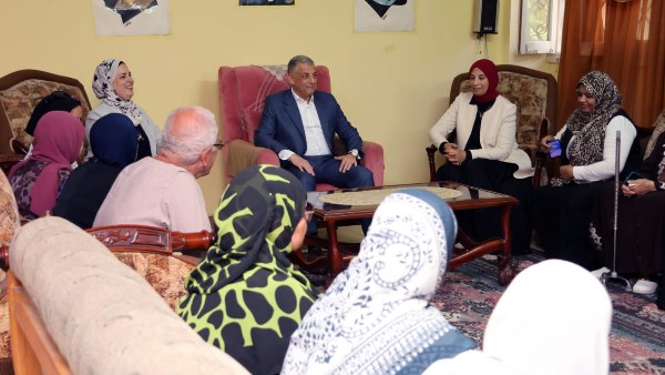 خلال الزيارة 