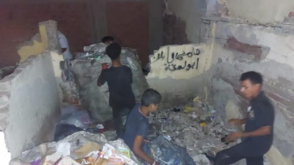 بهنساوي : مرور ميداني لكافة  مناور وممرات العقارات السكنية لمجابهة فرز القمامة