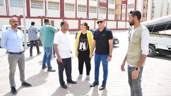 وفاءً للوعد رئيس مدينة بورفؤاد : البدء في تركيب البرج الأول لتقوية شبكات المحمول