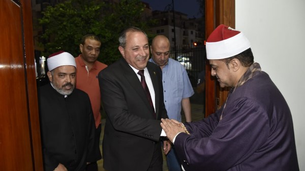 محافظ بورسعيد يشهد الاحتفال بحلول العام الهجري الجديد 1447 هـ  بالمسجد العباسي 