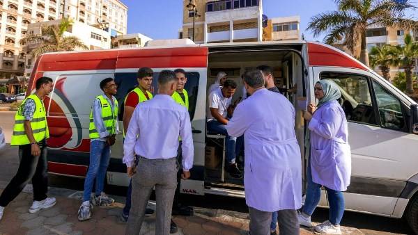 شباب مستقبل وطن بورسعيد يشاركوا فى اليوم العالمي للتبرع بالدم 