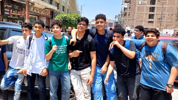 انتهاء إمتحانات الشهادة الإعدادية بالقليوبية