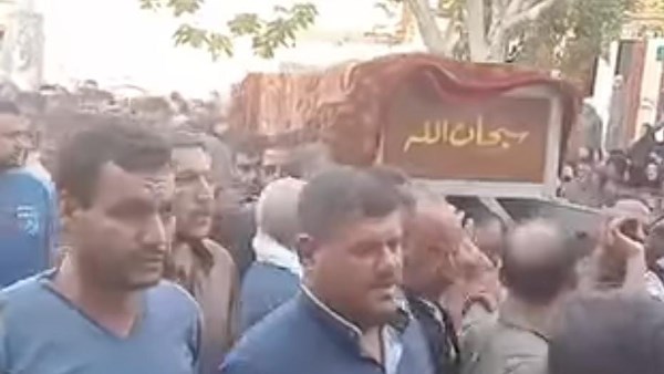 جانب من الجنازة 