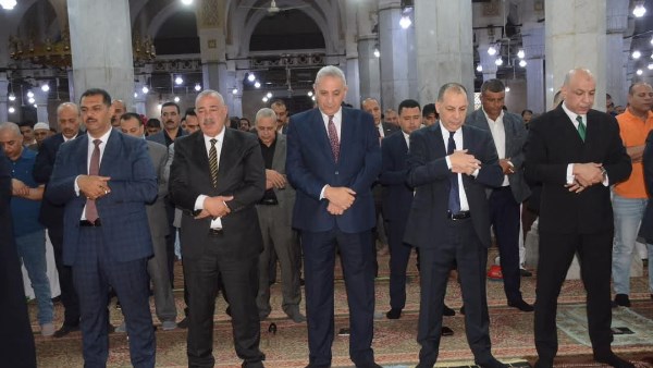 أجواء من البهجة والفرحة بين أهالي الغربية بمسجد السيد البدوي