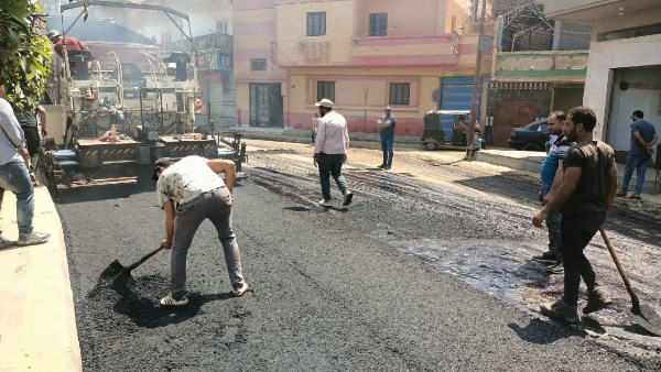 رصف شوارع الغربية