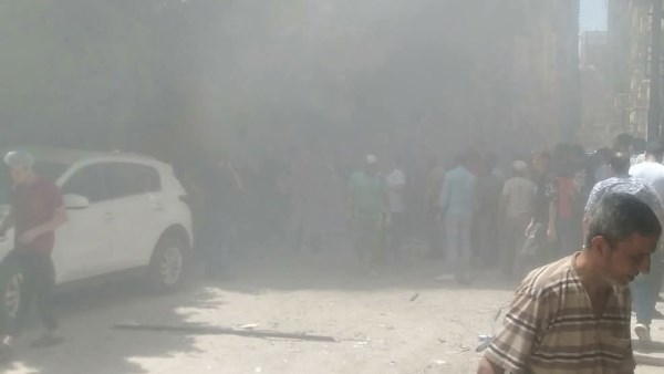 إخماد نيران حريق مطعم ماكولات بالمحلة 