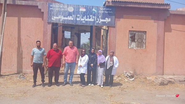 قبل عيد الأضحى..بيطرى الشرقية يتفقد مجزر القنايات ومحلات بيع اللحوم
