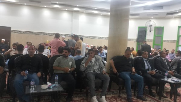جانب من العزاء